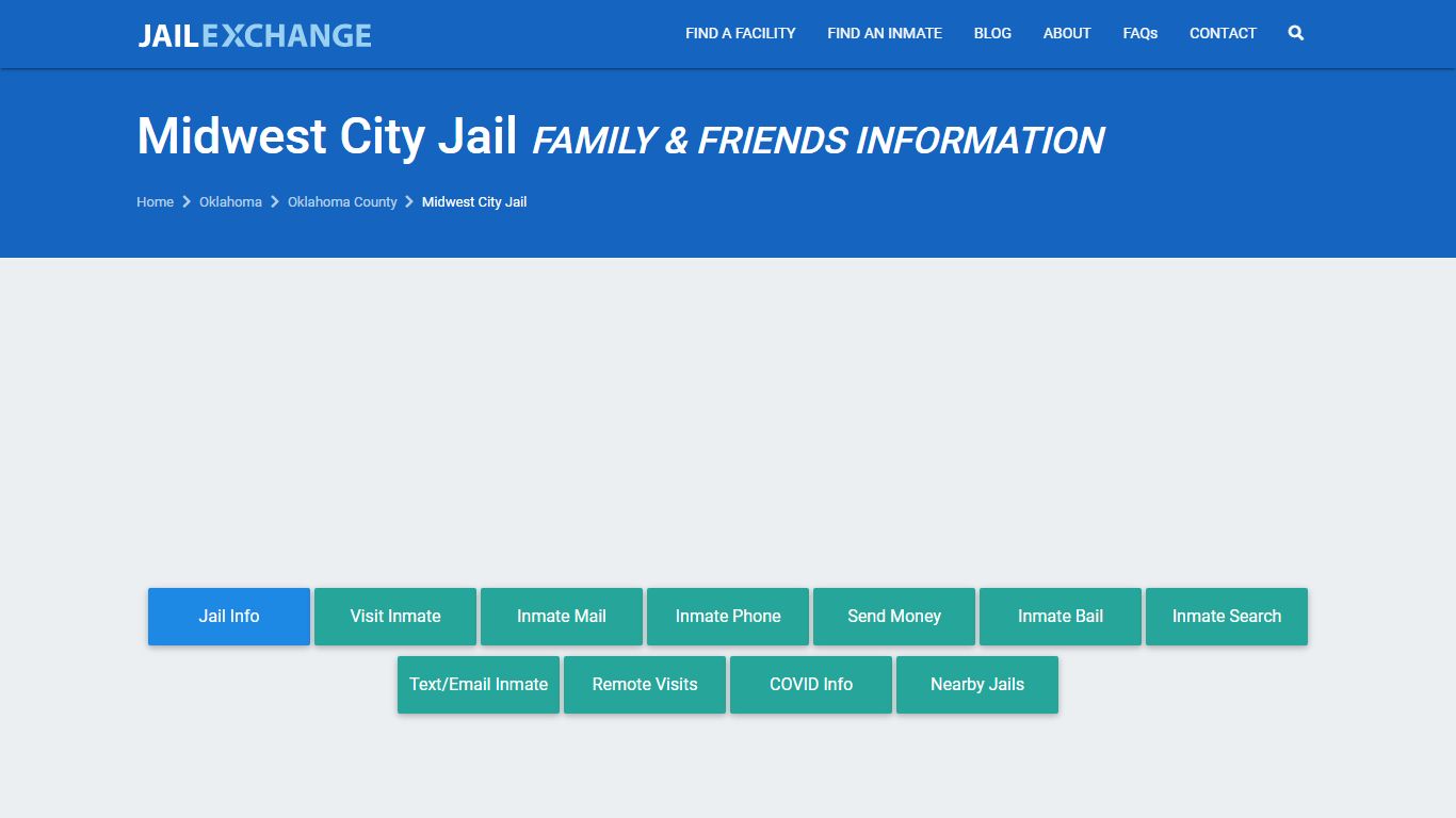 Midwest City Jail Visitation | Mail | Phone | Oklahoma ...